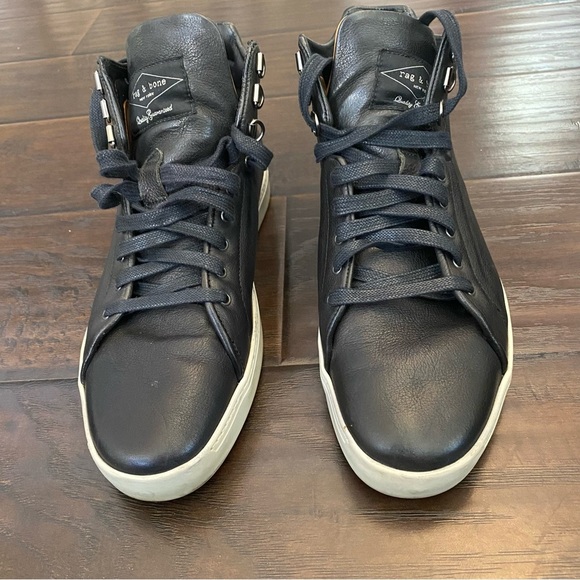 Rag & Bone Kent high top lace up sneakers women’s size 11 - Picture 4 of 8